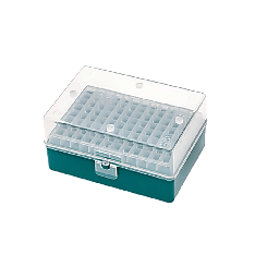 96 Place PCR Tube Storage Rack with Clear Lid